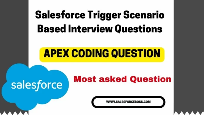 Salesforce Trigger Scenario Based Interview Questions