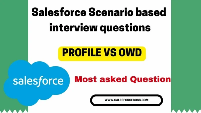 Salesforce scenario based interview questions