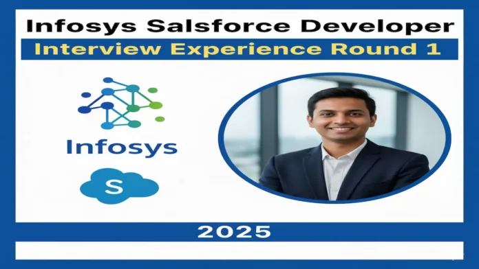 Infosys Salesforce Developer Interview Experience Round 1 2025