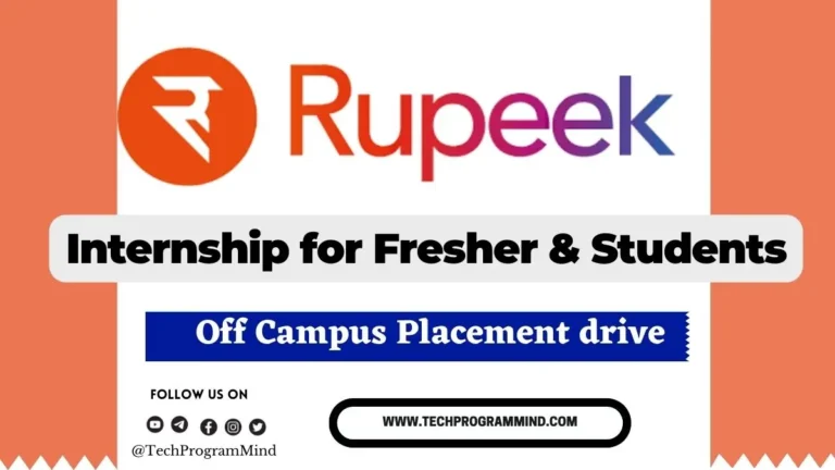 Rupeek Internship 2025